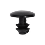 5.5mmx7mm Black Nylon Single Head Christmas Tree Retainer, 10mm Head