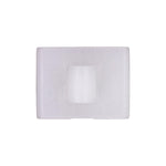 7mm White Nylon Molding Clip