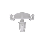 32.5mm White Nylon Molding Clip