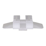 48mm White Nylon Molding Clip