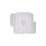 White Nylon Molding Clip, 7.5mmx10mm Top Head Size
