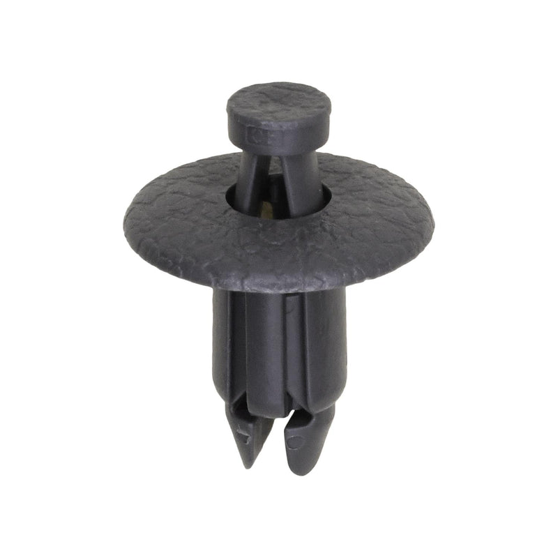 7mmx14mm Gray Push-Type Retainer with Drive Pin, 16mm Head