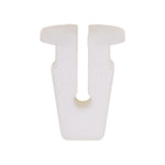 M4.2 White Nylon Screw Grommet, 11mm Head