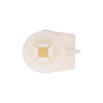 7mm Squarex10mm White Nylon Hood Prop Clip