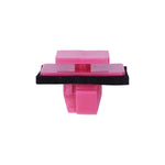 10mm Red Nylon Molding Clip with Sealer, 11mmx13mm Top Head Size