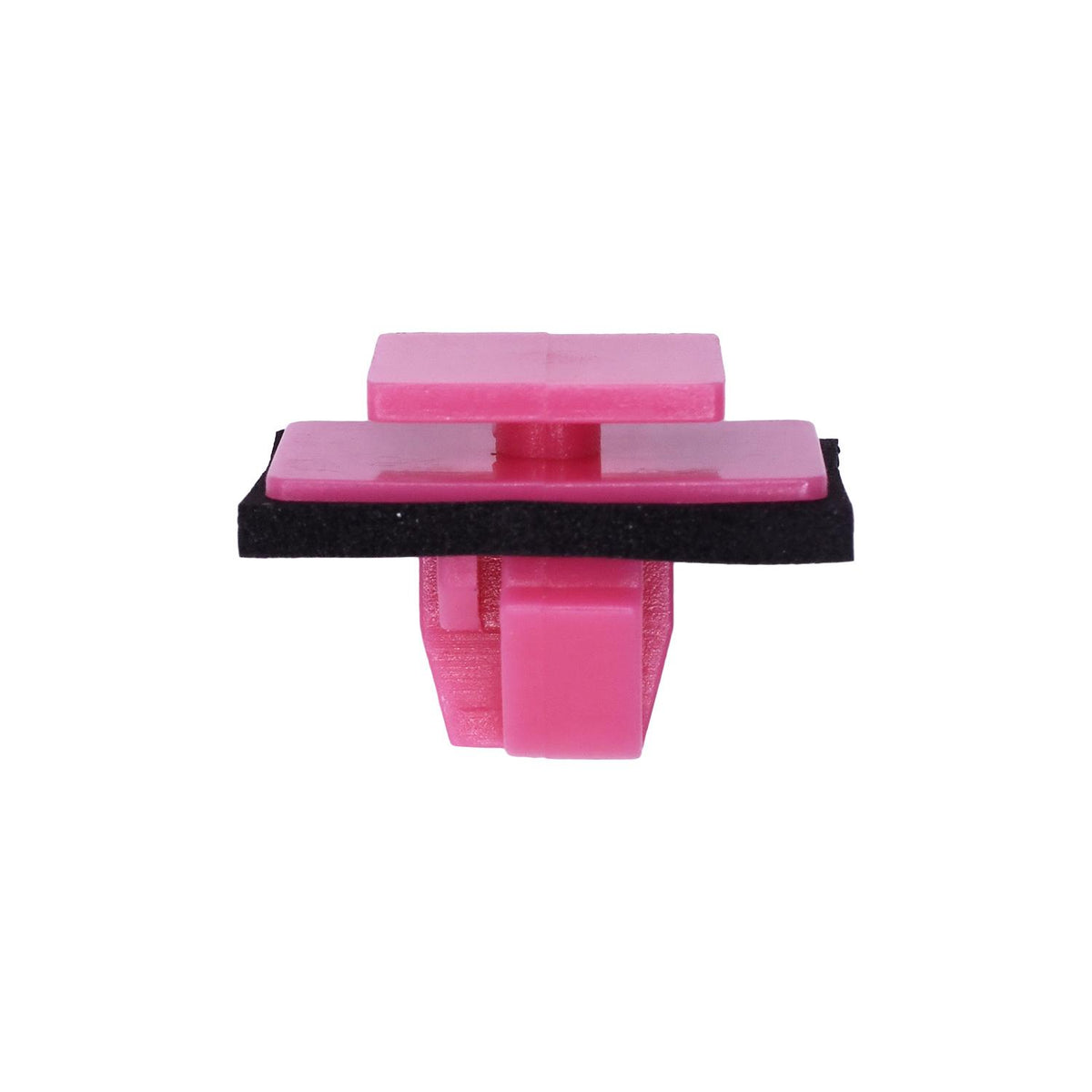 10mm Red Nylon Molding Clip with Sealer, 11mmx13mm Top Head Size