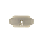 41.5mm White Nylon Molding Clip