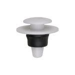 10mmx12mm White Nylon Double Head Christmas Tree Retainer, 18mm Head