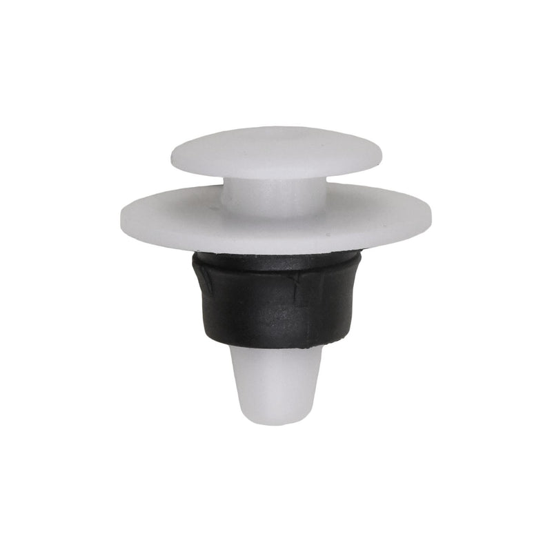 10mmx12mm White Nylon Double Head Christmas Tree Retainer, 18mm Head