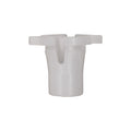 White Nylon Headlight Nut
