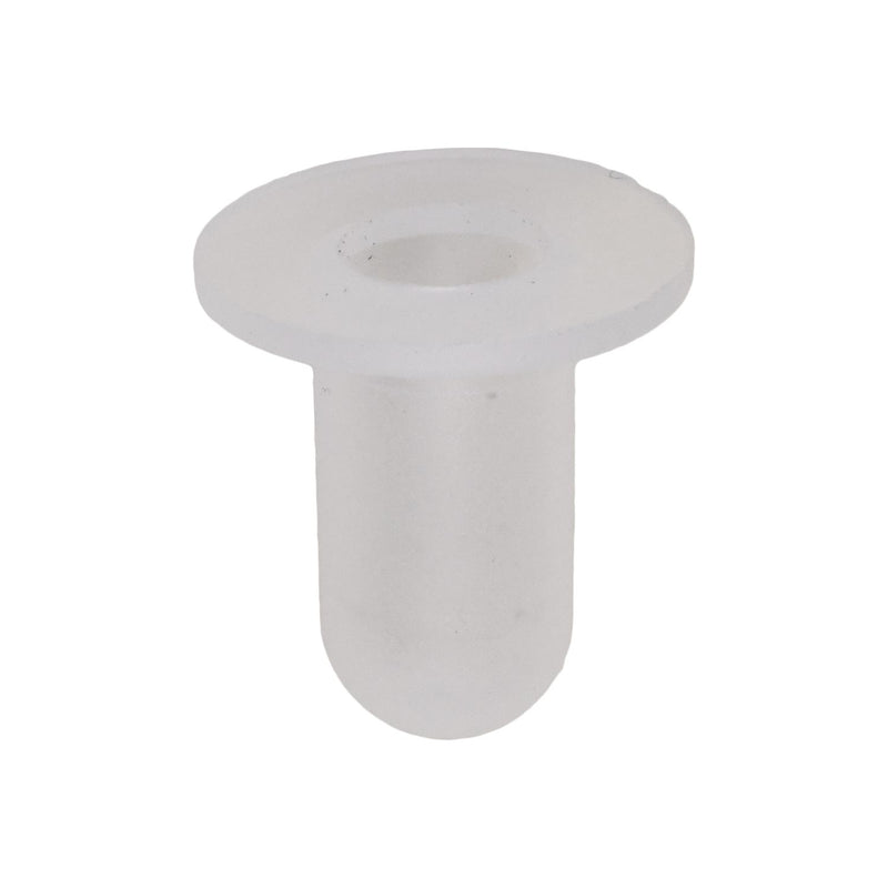 7mm Stud White Nylon Tubular Type Nut