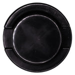 11mmx12mm Black Push-Type Retainer with Drive Pin, 25mm Head