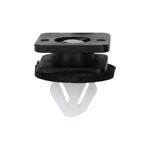 9mm Black & White Nylon Molding Clip with Sealer