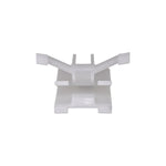 36mm White Nylon Molding Clip