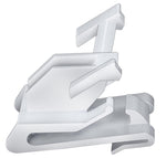36mm White Nylon Molding Clip