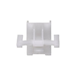 36mm White Nylon Molding Clip