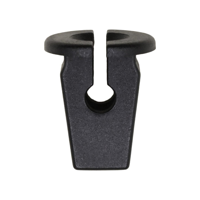M4.8 Black Nylon Screw Grommet, 12mm Head