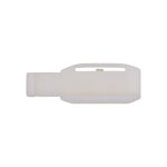 10mmx28.5mm White Nylon Molding Clip