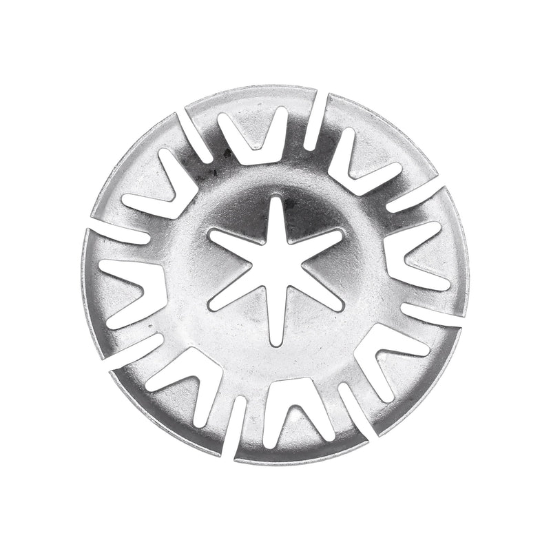 Push-On Retainer, Dacromet, 30mm Outer Diameter