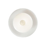 10mmx20mm White Nylon Double Head Christmas Tree Retainer, 18mm Head