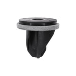 22mm Black Nylon Tail Light Grommet with Sealer, 24mm Head