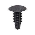 6mmx15mm Black Nylon Single Head Christmas Tree Retainer, 12mm Head