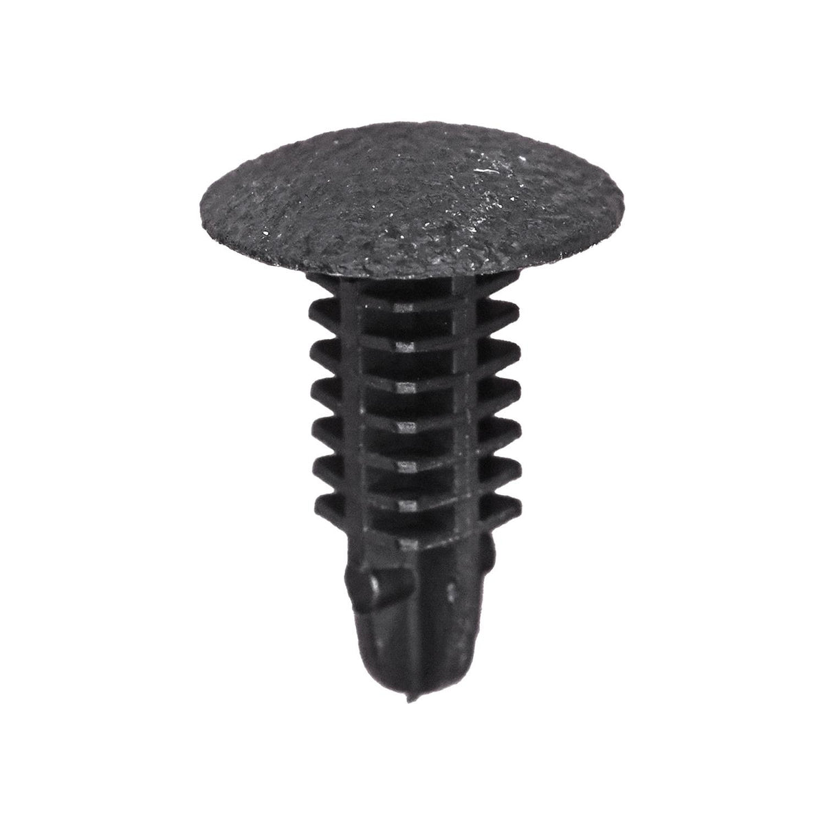 6mmx15mm Black Nylon Single Head Christmas Tree Retainer, 12mm Head