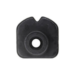 M4.8 Black Nylon Screw Grommet, 16mmx16mm Head