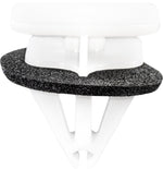 9mmx15mm White Nylon Molding Clip with Sealer