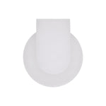 8mmx13mm White Nylon Molding Clip, 21mm Head