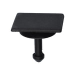 12mm Black Nylon Cowl Panel Vent Cap, 14mm Head