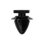 10mmx10mm Black Nylon Grille Clip, 15mm Head