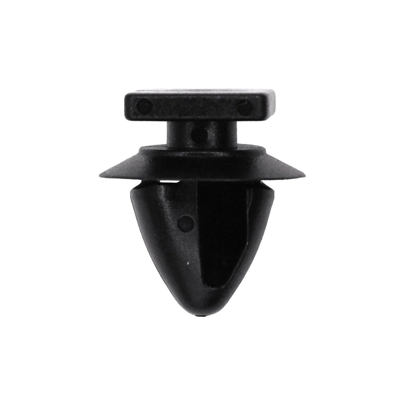 10mmx10mm Black Nylon Grille Clip, 15mm Head