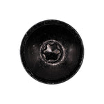 M5.5x20mm Torx Truss Head Tapping Screw, Type A/AB, Black Zinc