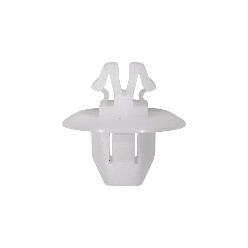 9mm Squarex8.5mm White Nylon Molding Clip, 17mm Head