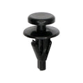 7mmx13mm Black Nylon Weatherstrip Clip, 12mm Head