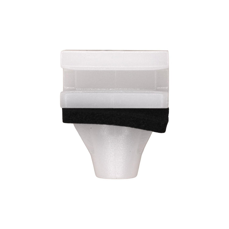 13mmx12mm White Nylon Molding Clip with Sealer