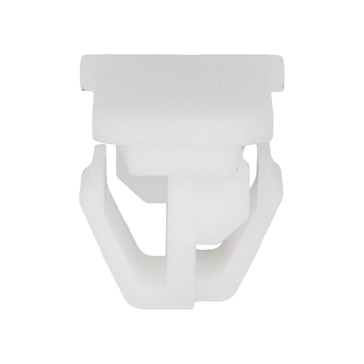 15mm White Nylon Molding Clip