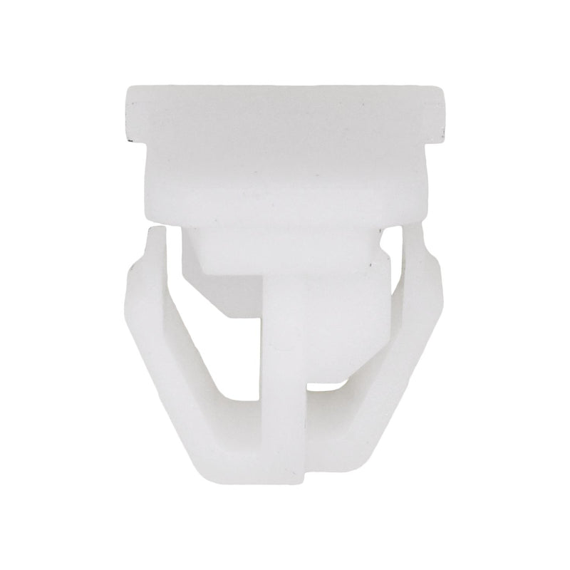 15mm White Nylon Molding Clip