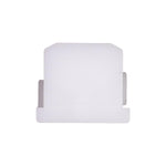 15mm White Nylon Molding Clip