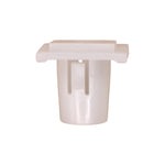 10mmx12mm White Nylon Molding Clip