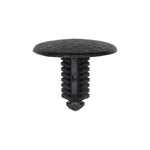 7mmx15mm Black Nylon Single Head Christmas Tree Retainer, 20mm Head
