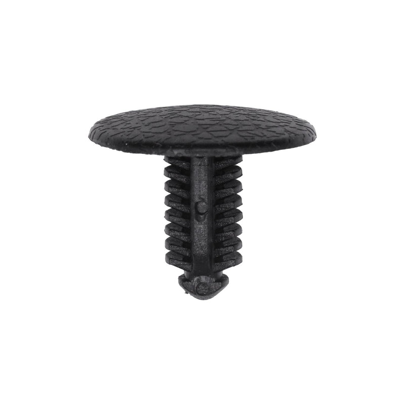 7mmx15mm Black Nylon Single Head Christmas Tree Retainer, 20mm Head