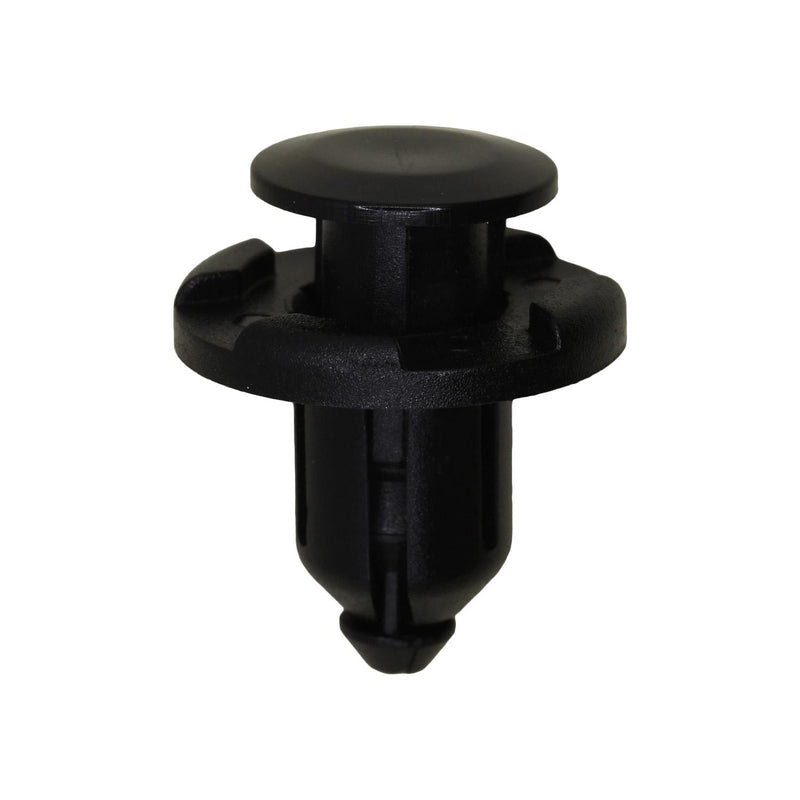 10mmx15mm Black Push-Type Retainer with Drive Pin, 20mm Head