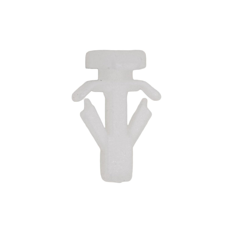 7mmx8.5mm White Nylon Double Head Weatherstrip Clip