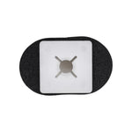 M4.8 White Nylon Screw Grommet with Sealer, 16mmx16mm Head