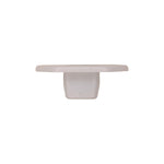 M5.5 White Nylon Screw Grommet, 17.5mmx30mm Head