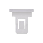 25mm White Nylon Molding Retainer