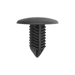 7.7mmx15mm Black Nylon Single Head Christmas Tree Retainer, 18mm Head