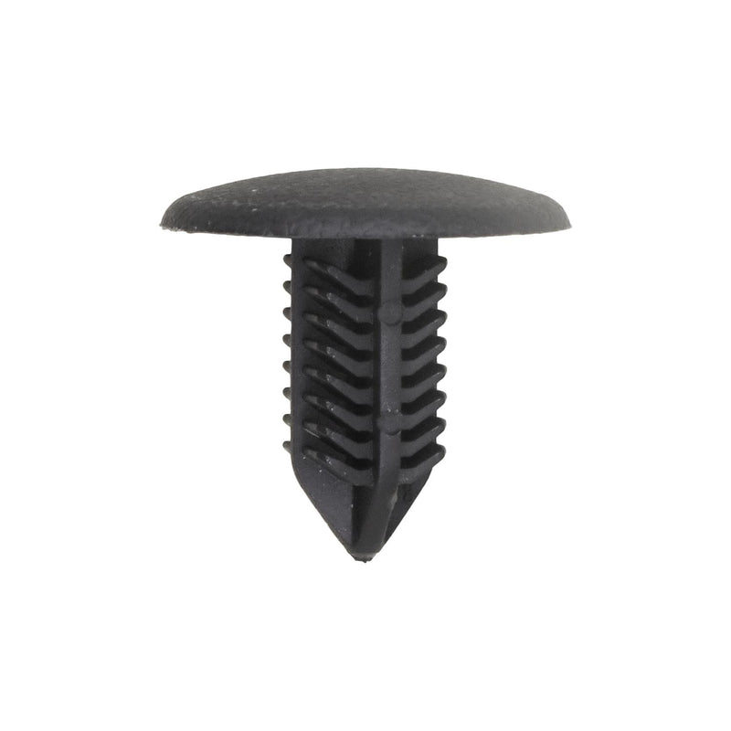 7.7mmx15mm Black Nylon Single Head Christmas Tree Retainer, 18mm Head